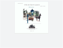 Tablet Screenshot of ma.ville.saint-lazare.qc.ca